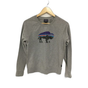 Patagonia Fitz Roy Bison Crewneck Sweatshirt Women’s Size Small GUC